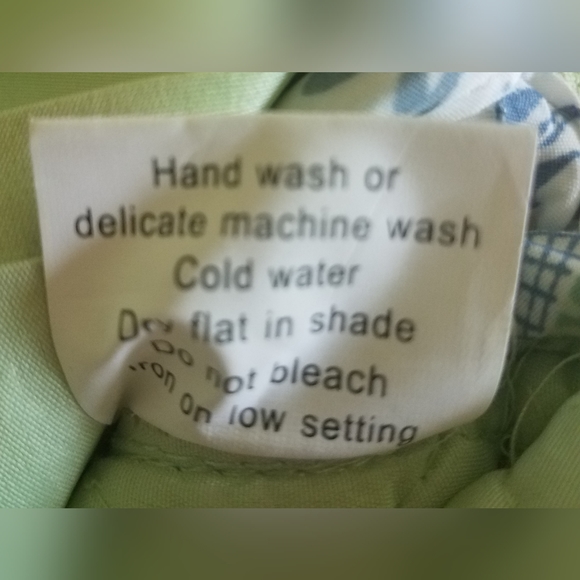 EUC Seashell Blue & Green Crossbody Bag - Picture 9 of 14